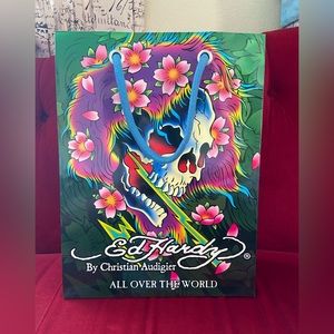 Ed Hardy Original Shopping Paper Bag HTF